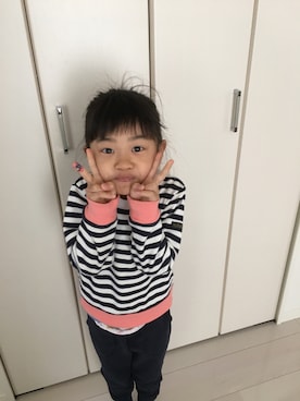 yuyu+a-chiさん(キッズ・110cm)の冬コーディネート