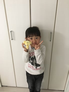 yuyu+a-chiさん（キッズ・110cm）の春コーディネート