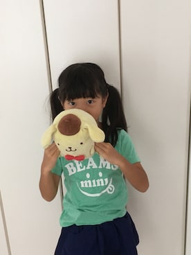「アイテム（おもちゃ）」を使った、yuyu+a-chiさん（キッズ・110cm）の秋コーディネート
