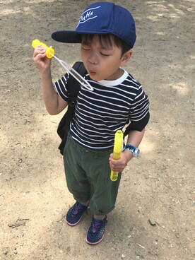 mu-さん（キッズ・110cm）の春コーディネート