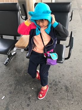 mu-さん(キッズ・110cm)の秋コーディネート