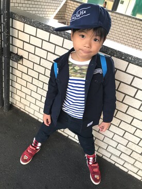 mu-さん（キッズ・110cm）の秋コーディネート