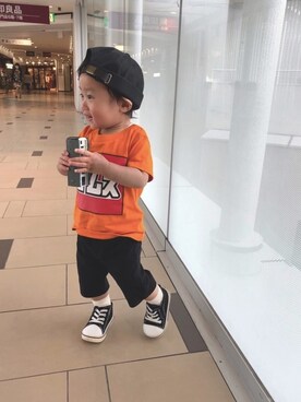 「こども ビームス（コドモビームス）のアイテム」を使った、ひーさん（レディース・154cm）の春コーディネート