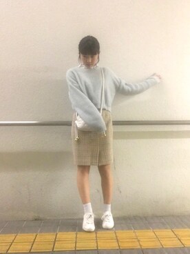 Ayumi Onishiさん（レディース・154cm）の春コーディネート