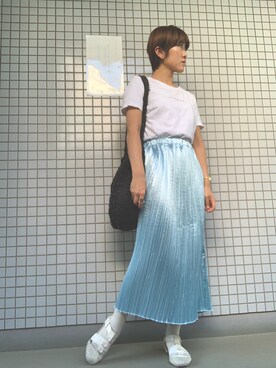 Ayumi Onishiさん（レディース・153cm）の夏コーディネート