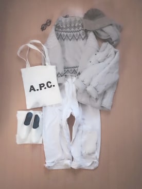 「Another Edition」｜「アイテム（レッグウェア）」を使った、なお なお。さん（レディース・159cm）の冬コーディネート