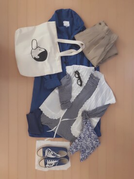 「yarmo」｜なお なお。さん（レディース・159cm）の春コーディネート