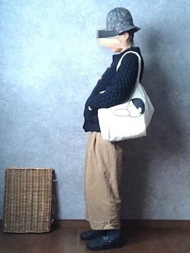 「ATHENA DESIGNS（アテナデザイン）のアイテム」を使った、なお なお。さん（レディース・159cm）の秋コーディネート