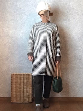 「ヌイトメル」｜なお なお。さん（レディース・159cm）の冬コーディネート