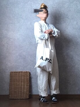 「ROBERTA SETTELS（ロベルタセッタ）のアイテム（シューズ）」を使った、なお なお。さん（レディース・159cm）の春コーディネート