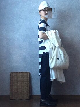 「Palanco（パランコ）のアイテム」を使った、なお なお。さん（レディース・159cm）の夏コーディネート