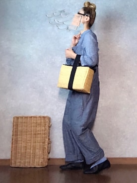 「LOLO LIKE（ロロライク）のアイテム」を使った、なお なお。さん（レディース・159cm）の夏コーディネート