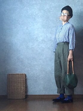 「ヌイトメル」｜なお なお。さん（レディース・159cm）の秋コーディネート