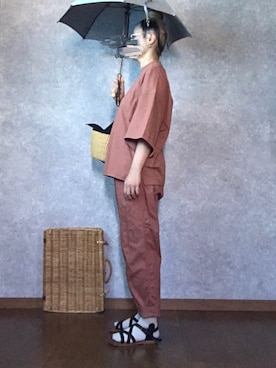 「ROBERTA SETTELS（ロベルタセッタ）のアイテム（シューズ）」を使った、なお なお。さん（レディース・159cm）の春コーディネート