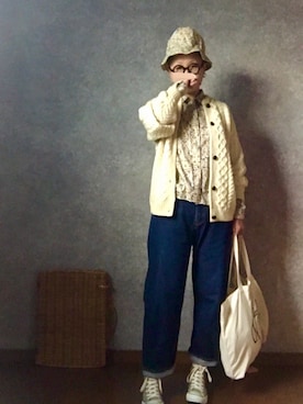 なお なお。さん（レディース・159cm）の秋コーディネート