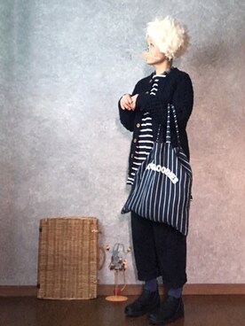 「ATHENA DESIGNS（アテナデザイン）のアイテム」を使った、なお なお。さん（レディース・159cm）の冬コーディネート