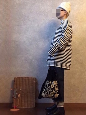 なお なお。さん（レディース・159cm）の冬コーディネート