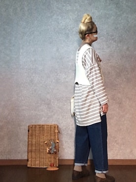 なお なお。さん（レディース・159cm）の冬コーディネート