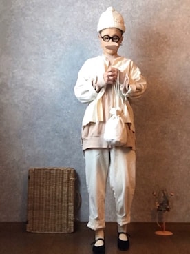 「カンフーシューズ」｜なお なお。さん（レディース・159cm）の秋コーディネート