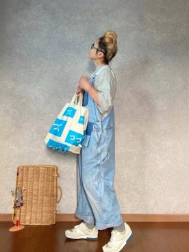 「SUNNY SIDE UP（サニーサイドアップ）のアイテム」を使った、なお なお。さん（レディース・159cm）の春コーディネート