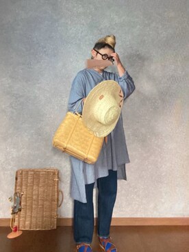 「ROBERTA SETTELS（ロベルタセッタ）のアイテム（シューズ）」を使った、なお なお。さん（レディース・159cm）の春コーディネート