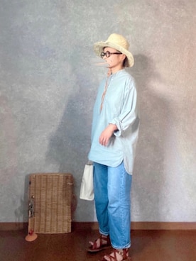 なお なお。さん(レディース・159cm)の夏コーディネート