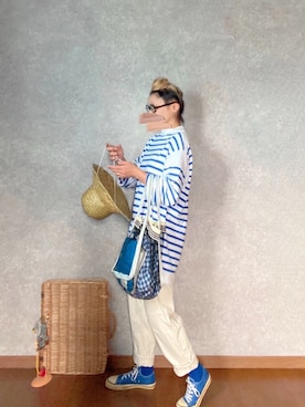 「Tricote（トリコテ）のアイテム」を使った、なお なお。さん（レディース・159cm）の夏コーディネート