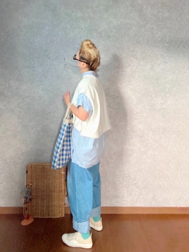 「MASTER&Co（マスターアンドコー）のアイテム（シューズ）」を使った、なお なお。さん（レディース・159cm）の秋コーディネート