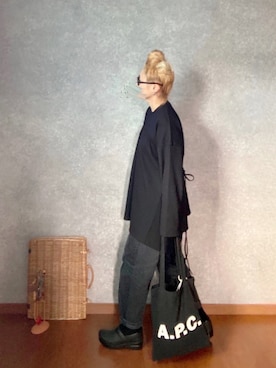 「アイテム（その他シューズ）」を使った、なお なお。さん（レディース・159cm）の秋コーディネート