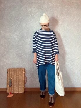 なお なお。さん（レディース・159cm）の秋コーディネート