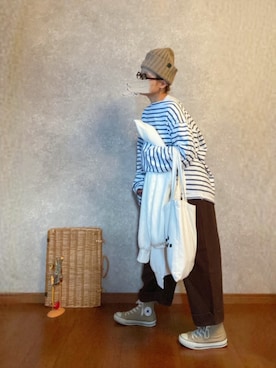 なお なお。さん（レディース・159cm）の秋コーディネート