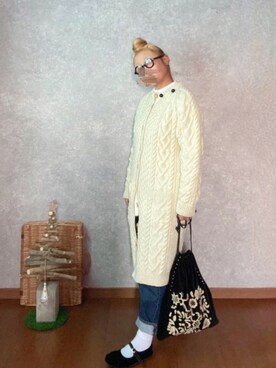 「ATHENA DESIGNS（アテナデザイン）のアイテム」を使った、なお なお。さん（レディース・159cm）の秋コーディネート