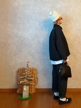 「アベイル」｜「アイテム（その他アウター）」を使った、なお なお。さん（レディース・159cm）の秋コーディネート