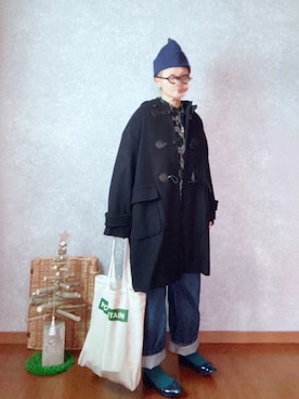 「ATHENA DESIGNS（アテナデザイン）のアイテム」を使った、なお なお。さん（レディース・159cm）の冬コーディネート