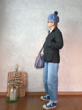 なお なお。さん(レディース・159cm)の冬コーディネート
