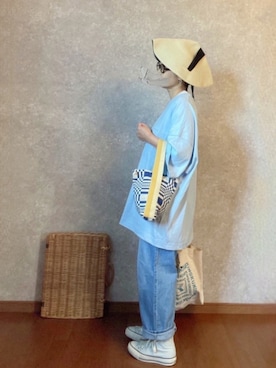 「大人ミューズ（オトナミューズ）のアイテム」を使った、なお なお。さん（レディース・159cm）の夏コーディネート