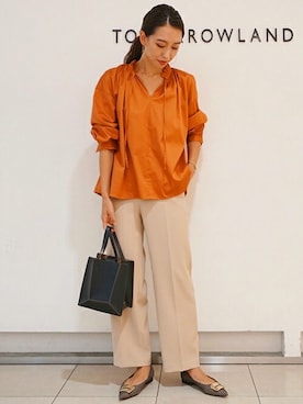 「HIEMS COR」｜TOMORROWLAND SHOP WOMENさん（レディース・163cm）の秋コーディネート