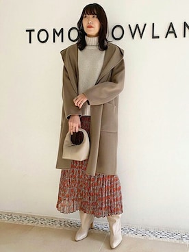 TOMORROWLAND SHOP WOMENさん（レディース・171cm）の冬コーディネート