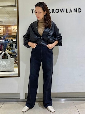 「金子綾」｜TOMORROWLAND SHOP WOMENさん（レディース・163cm）の冬コーディネート
