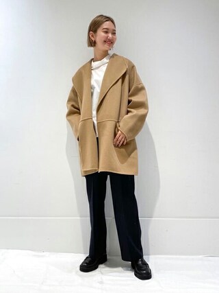 DES PRES（デ・プレ）の「□ダブルフェイスメルトンビーバー ショート