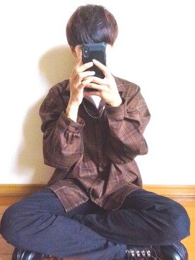 「韓国風コーデ」｜「アイテム（アクセサリー）」を使った、touさん（メンズ・172cm）の夏コーディネート