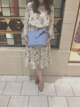 「サマンサタバサ」｜「アイテム（ワンピース/ドレス）」を使った、ち✩*॰さん（レディース・159cm）の夏コーディネート