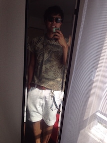 古着 | カモ柄っぽいTシャツ。(Tシャツ/カットソー)