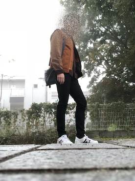 「インスタグラム」｜「アイテム（その他）」を使った、だいち。さん（メンズ・171cm）の秋コーディネート