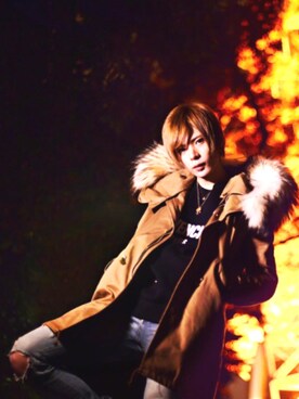 「GIVENCHY（ジバンシイ）のアイテム（スウェット）」を使った、ひょうごっちべいべーさん（メンズ・175cm）の春コーディネート