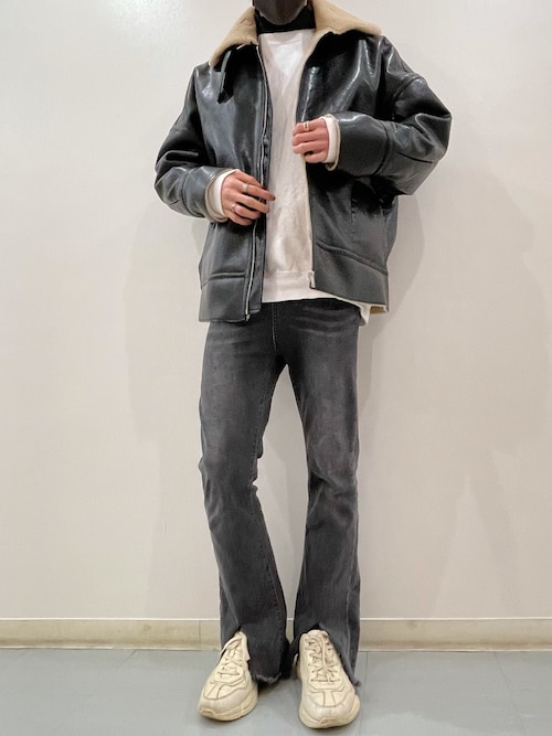 Who S Who Gallery フーズフーギャラリー のムートンコートを使ったメンズ人気ファッションコーディネート Nasscorp