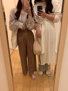 「sango（sango）のアイテム」を使った、Reikaさん（レディース・162cm）の夏コーディネート