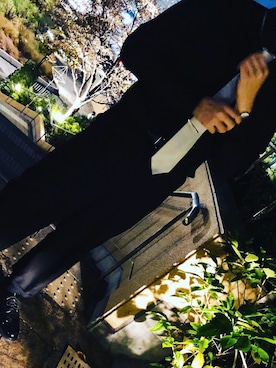 「アイテム（フォーマルスーツ/小物）」を使った、だいきさん（メンズ・180cm・10代）の秋コーディネート