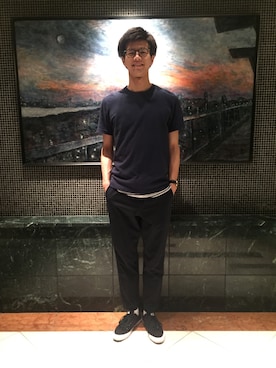 一休さん（メンズ・184cm）の夏コーディネート