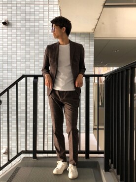 一休さん（メンズ・184cm）の秋コーディネート